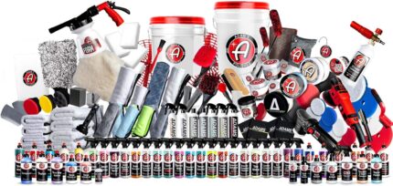 Adam's Polishes Adam's Ultimate Detailing Kit - Almost Every Detailing Product in Arsenal - Premium Detailing Chemicals, Tools, Towels, and Accessories