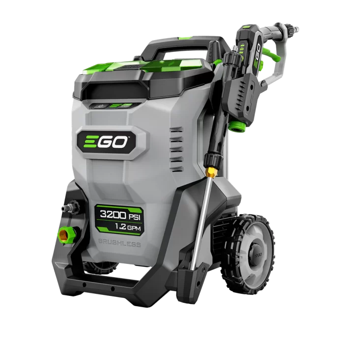 EGO | POWER+ 3200 PSI PRESSURE WASHER WITH TWO INCLUDED 6.0AH ARC LITHIUM™ BATTERIES