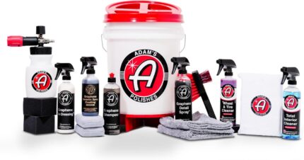 Adam's Arsenal Builder Car Cleaning Kit (Advanced 16 Item)